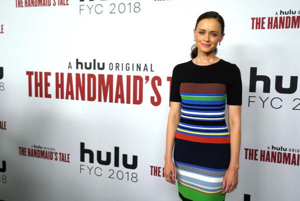Alexis Bledel attends Hulu's 'The Handmaid's Tale' FYC Event at AMPAS Samuel Goldwyn Theater in Beverly Hills, Calif., on June 7, 2018. (JC Olivera/Getty Images)