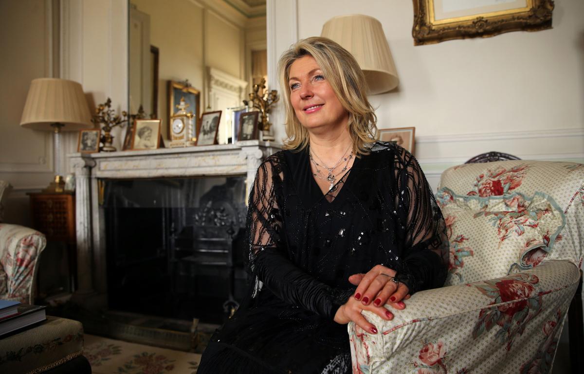Lady Fiona Carnarvon is the owner of Highclere Castle. (ISABEL INFANTES/AFP/Getty Images)