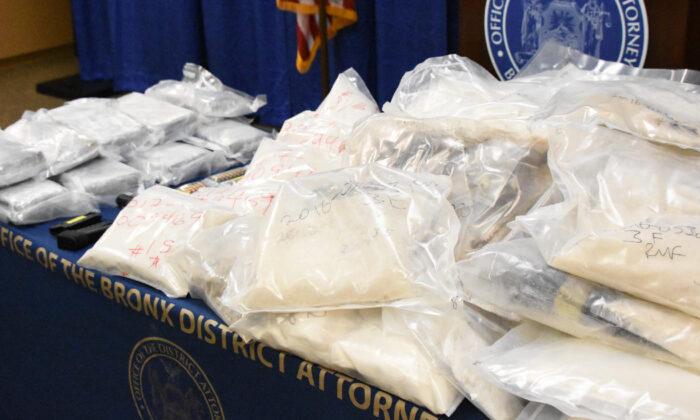 18 Pounds of Fentanyl Seized in Southern California—Enough to Make 4 Million Lethal Doses