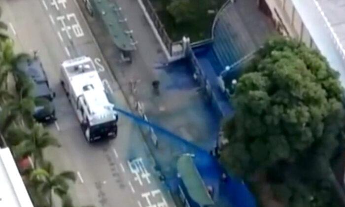 Hong Kong Police’s Use of Water Cannon at Mosque Draws Widespread Condemnation