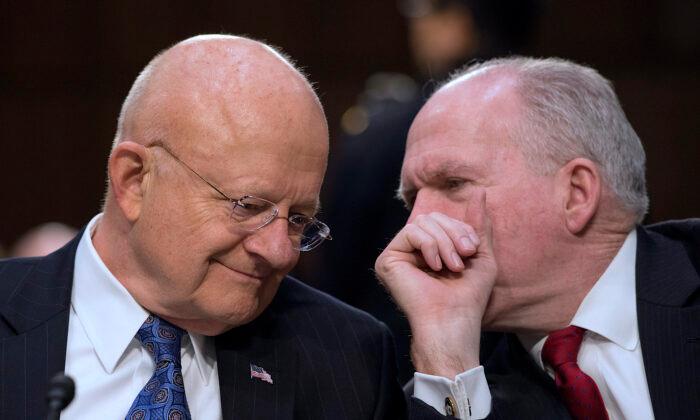 Former Intelligence Heads Brennan, Clapper to Testify to House Panel Over Role in Hunter Biden Laptop Letter