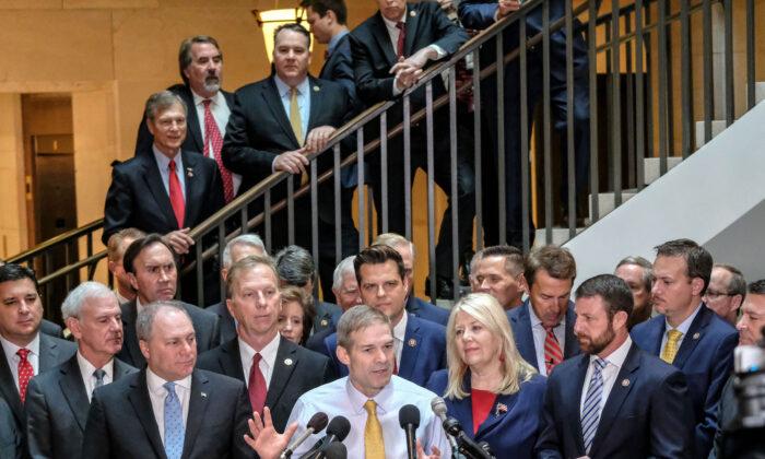 30 GOP House Members Storm Closed-Door Hearing to Protest Inquiry