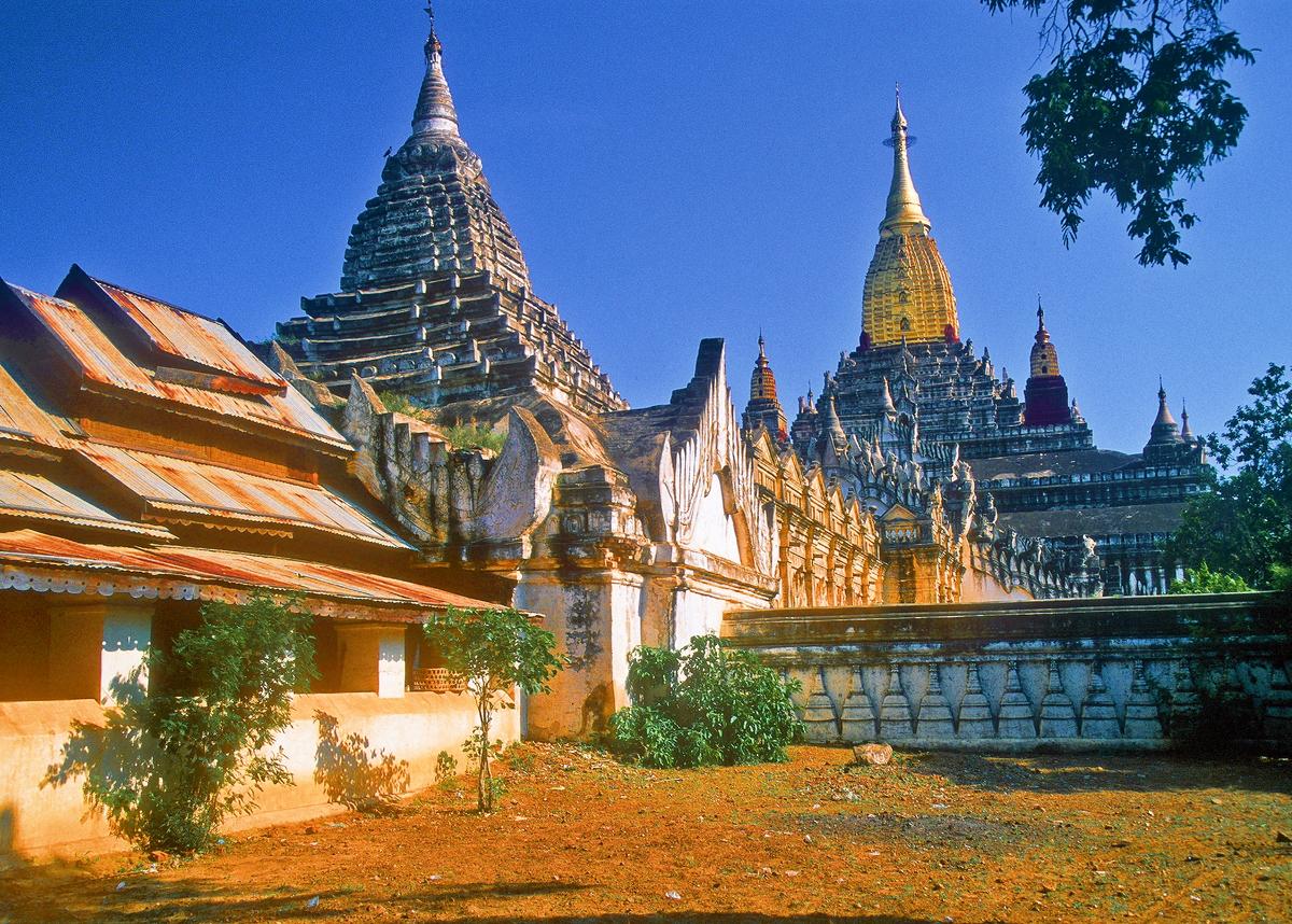 It seems almost as if everywhere you look in Myanmar you see a pagoda. (Fred J. Eckert)