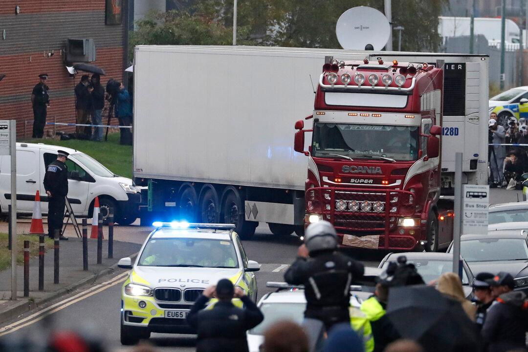 39 Truck Death Victims Were All From China: UK Media