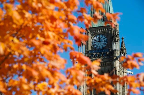 The Peace Tower on Parliament Hill in Ottawa on Oct. 23, 2019. (The Canadian Press/Sean Kilpatrick)