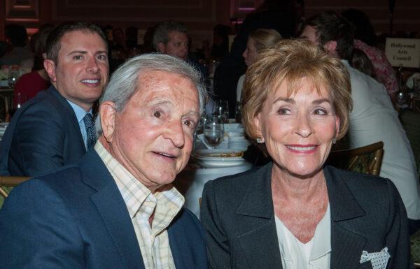 Judge Judy Sheindlin and her husband attend the 2014 Heroes Of Hollywood Luncheon at Taglyan Cultural Complex in Hollywood on June 5, 2014. (Valerie Macon/Getty Images)
