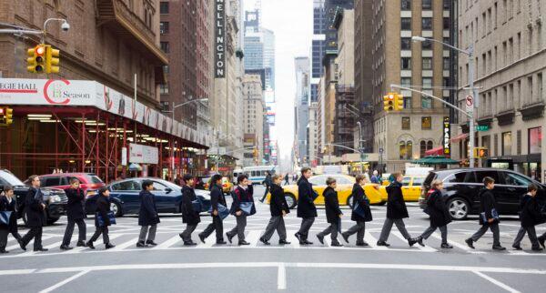The boys of St. Thomas Choir School live and learn in the heart of New York City. (Ira Lippke)