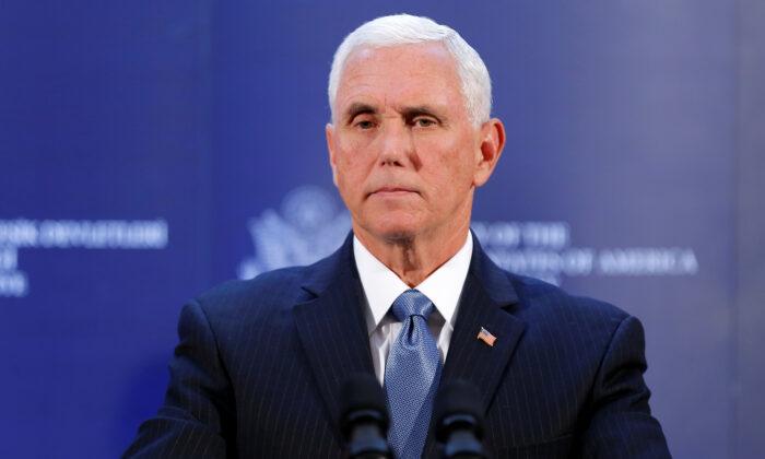 Pence: Law Professor’s Barron Trump Comment Is ‘New Low’ for Impeachment Hearings