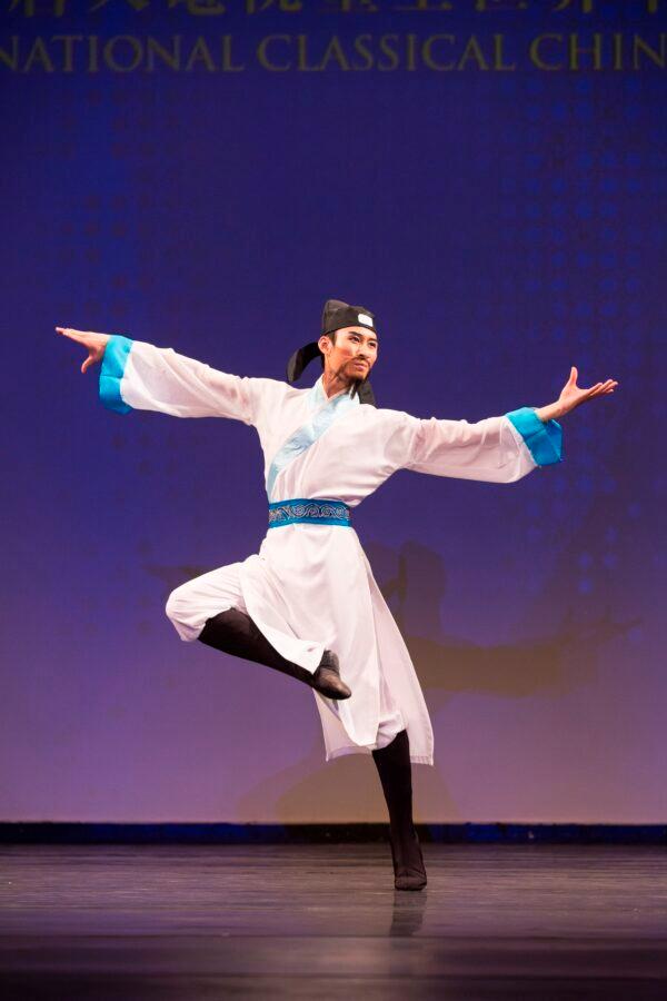 Shen Yun Performing Arts principal dancer Jay Huang. (Dai Bing/The Epoch Times)