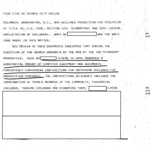 A file from the FBI release. (FBI)