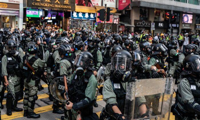 In Another Weekend of Protests in Hong Kong, Police Make Arrests Before Rally Begins