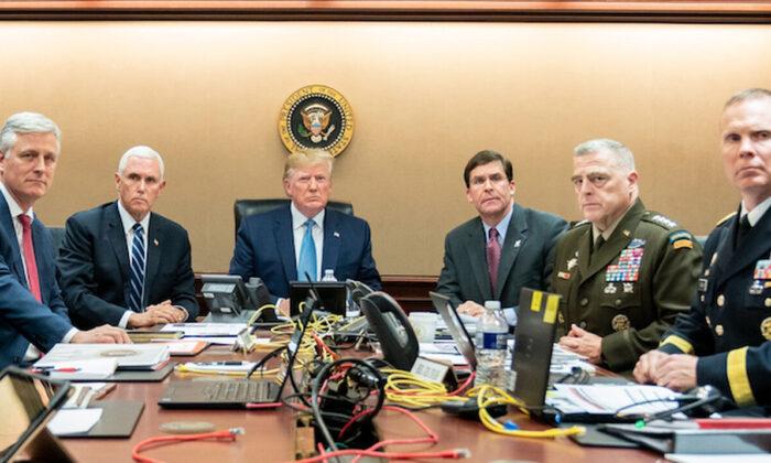 White House Releases Photo of Trump During Abu Bakr al-Baghdadi Raid