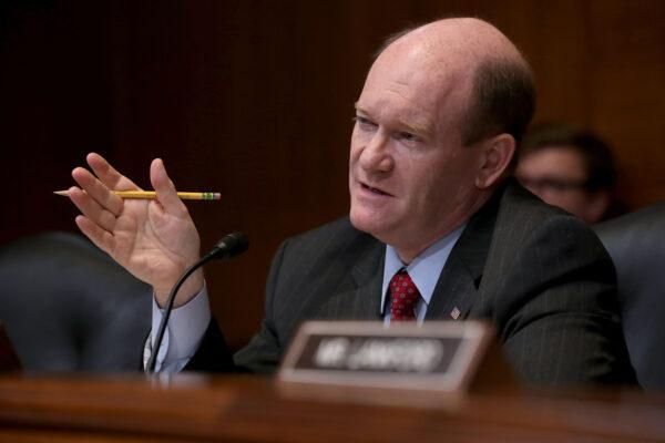Sen. Chris Coons (D-Del.) in a file photograph. (Chip Somodevilla/Getty Images)
