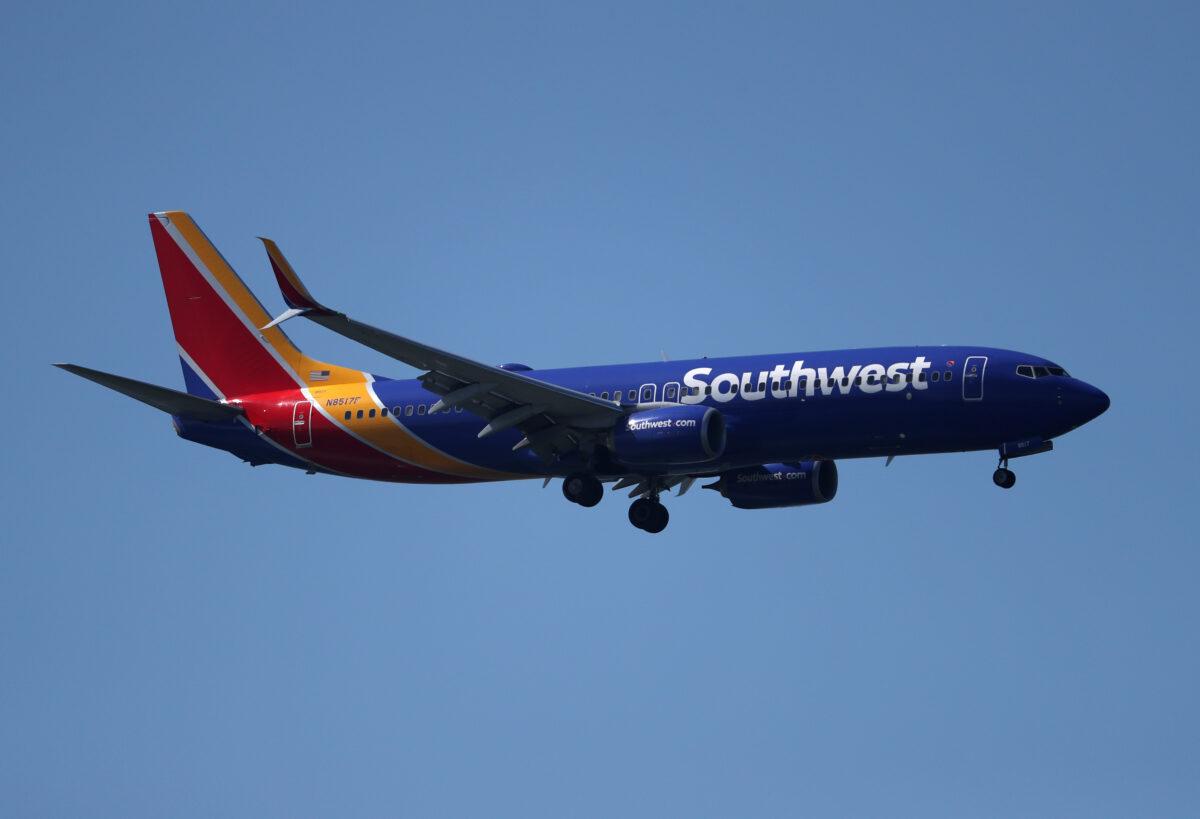 A Southwest Airlines Boeing 737 plane. (Justin Sullivan/Getty Images)
