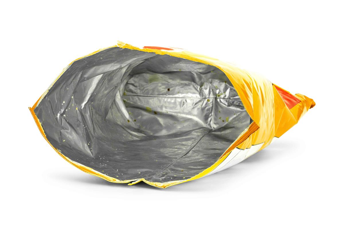 Illustration - Shuttersock | <a href="https://www.shutterstock.com/image-photo/potato-chips-bag-isolated-on-white-1159259449">Lunatictm</a>