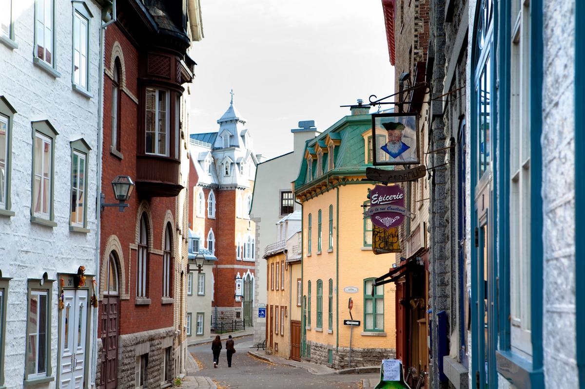 Exploring the streets in Old Quebec. (Courtesy of André Rider/Quebec Original)