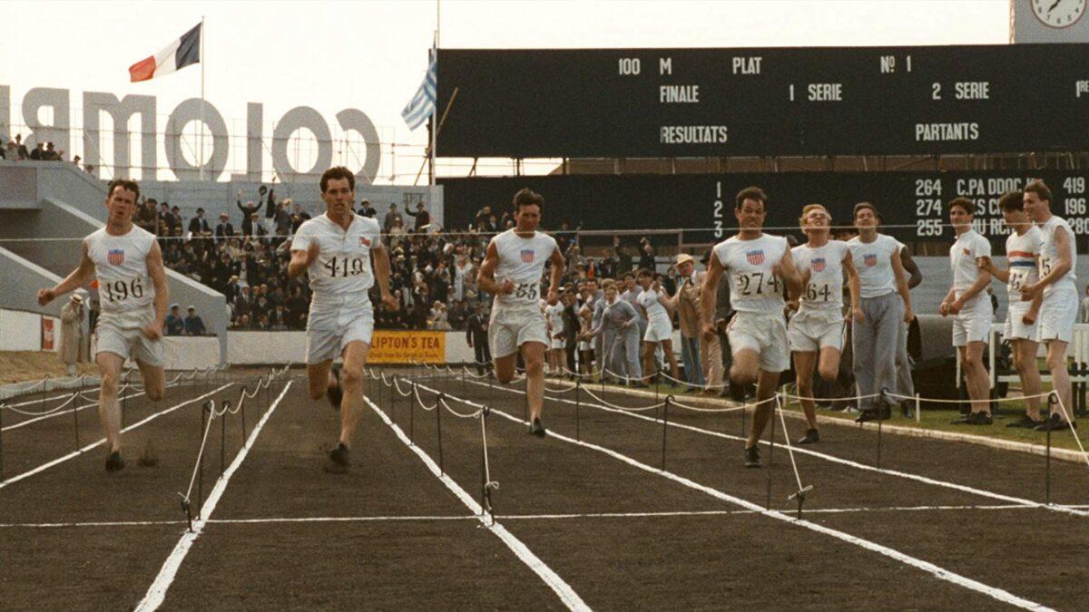 The 100-yard dash at the 1924 Olympic Games, in "Chariots of Fire." (20th Century Fox)