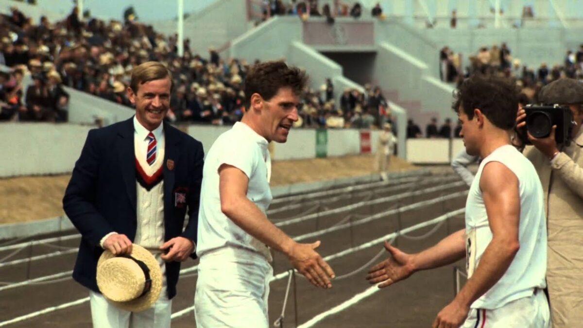 (L–R) Ian Charleson, Ben Cross, and Brad Davis in "Chariots of Fire." (20th Century Fox)