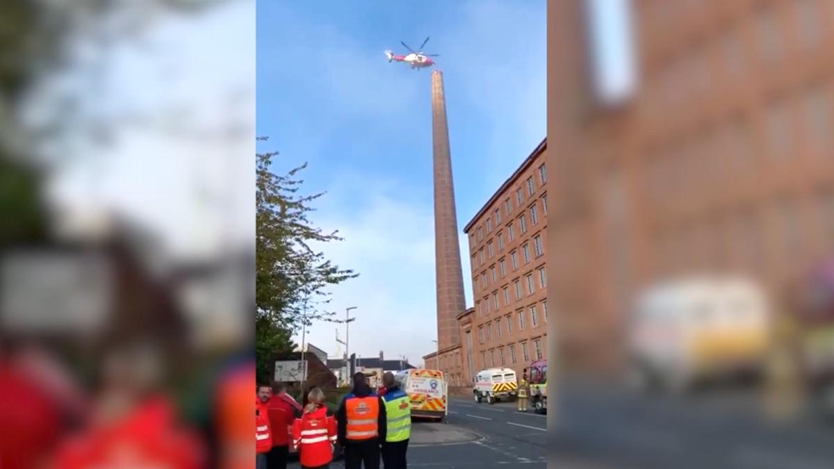 Man Dies After Getting Stuck on Top of a 290-Foot Chimney
