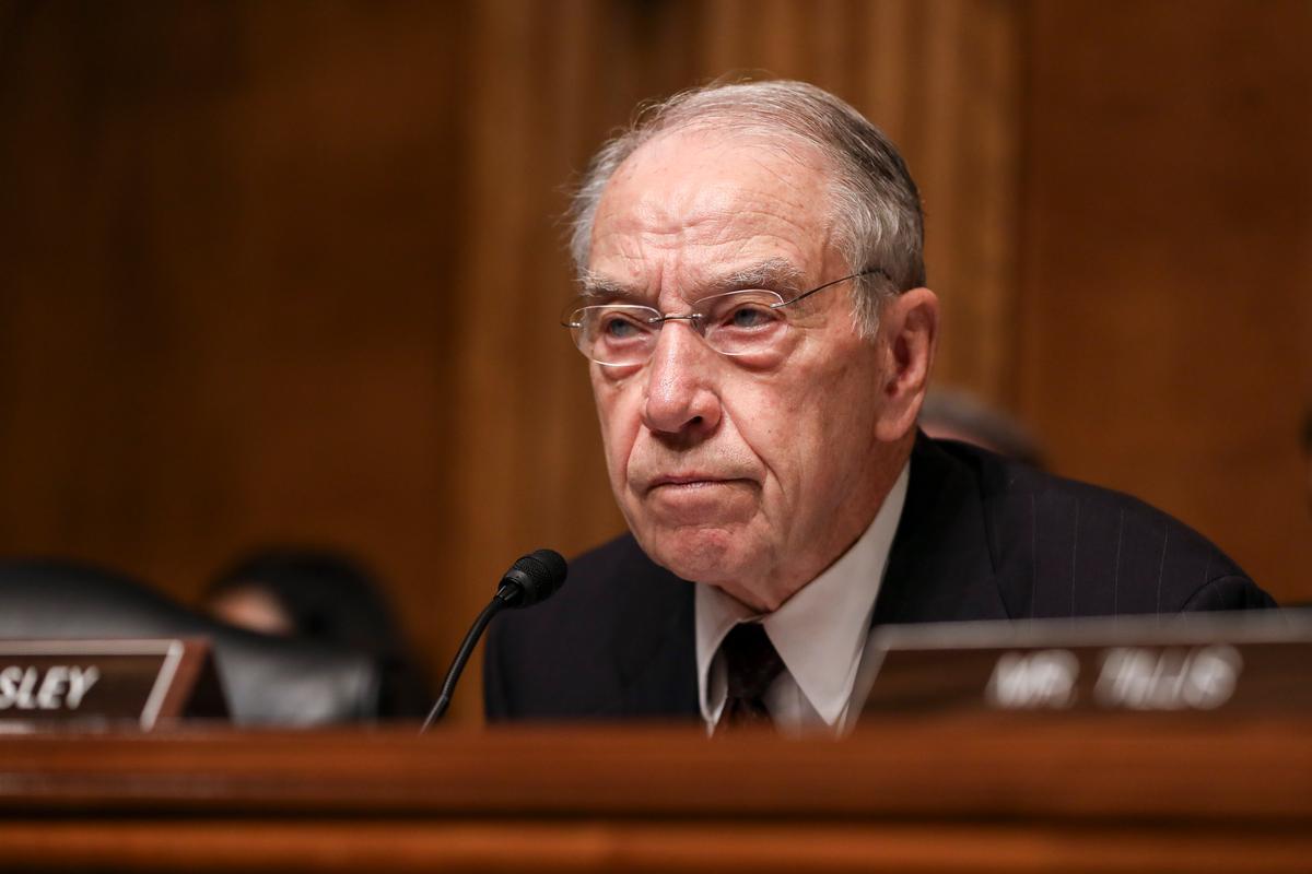 Grassley Says Democrats Are Trying to 'Legislate' via Supreme Court
