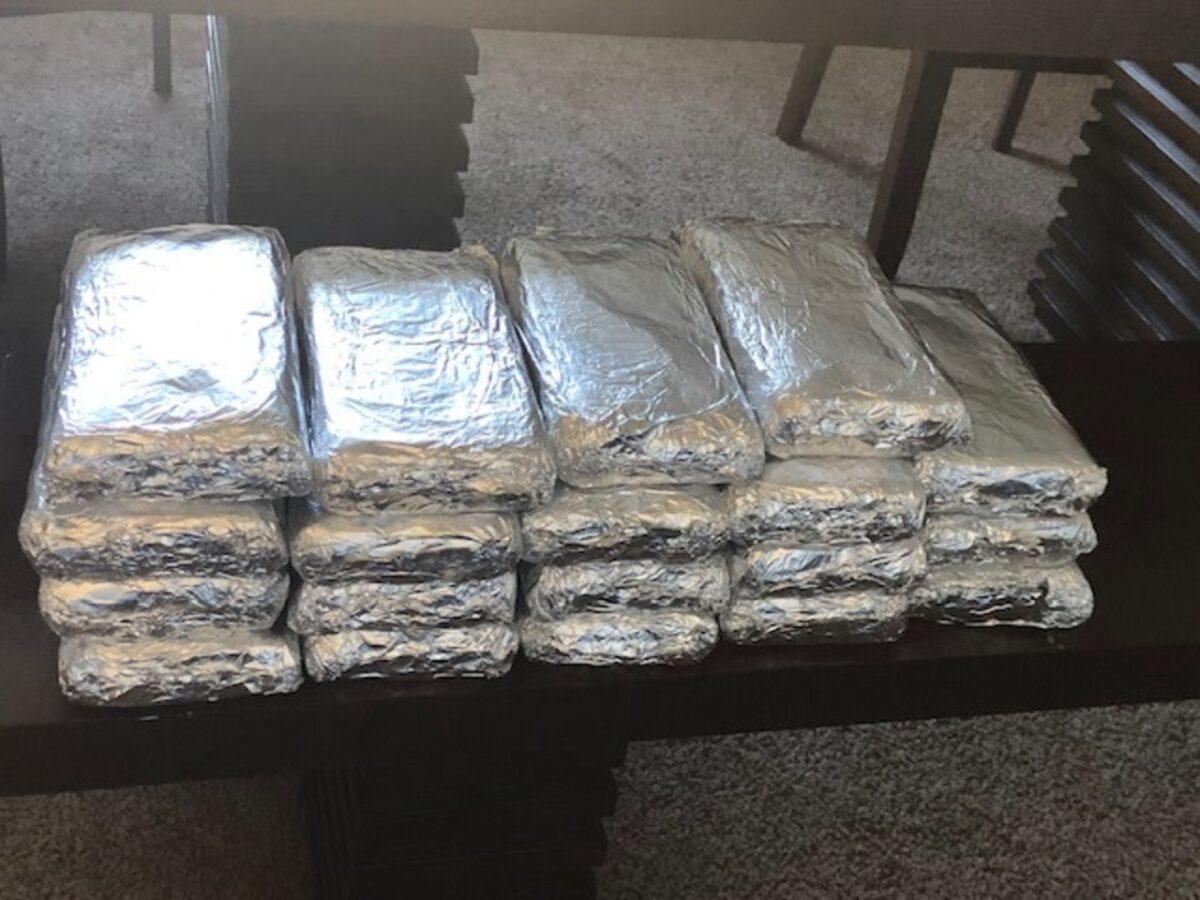44 pounds of fentanyl seized by law enforcement officials in Dayton, Ohio, during the week of Oct. 21, 2019. (Montgomery County Ohio Sheriff's Office)