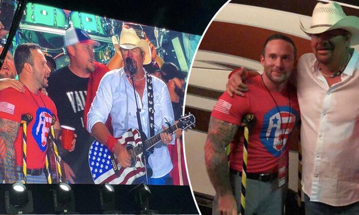 Country Singer Toby Keith Gifts All-Terrain Wheelchair to Wounded Marine Veteran