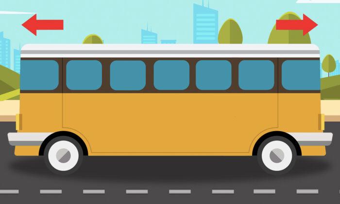 Which Direction Is This Bus Traveling? 80 Percent of Children Under 10 Can Solve It Instantly!