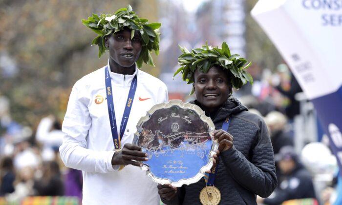 Jepkosgei Wins NYC in Her First Marathon, Kamworor Takes Men’s