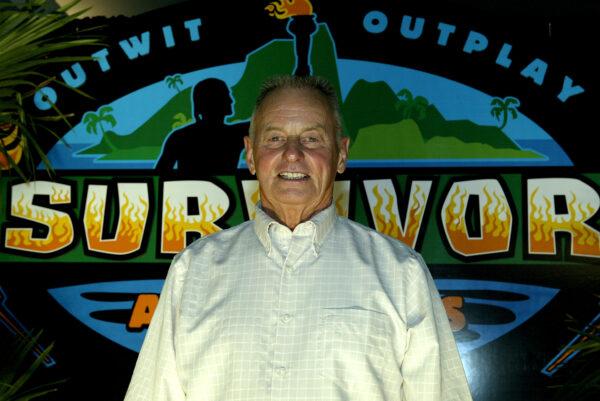 Survivor All-star Rudy Boesch attends the Survivor Allstars Finale at Madison Square Garden in New York City on May 9, 2004. (Paul Hawthorne/Getty Images)