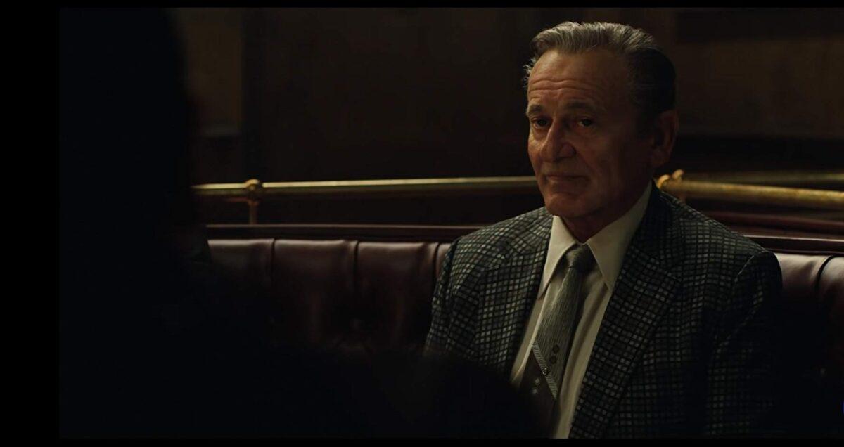 Joe Pesci as mob boss Russell Bufalino in "The Irishman." (Netflix)