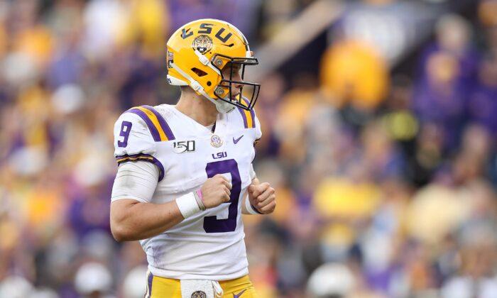 LSU’s Joe Burrow: ‘Pretty Cool’ That Trump Plans to Attend Upcoming Game