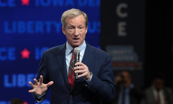 Aide to Tom Steyer Resigns After Stealing Data From Kamala Harris