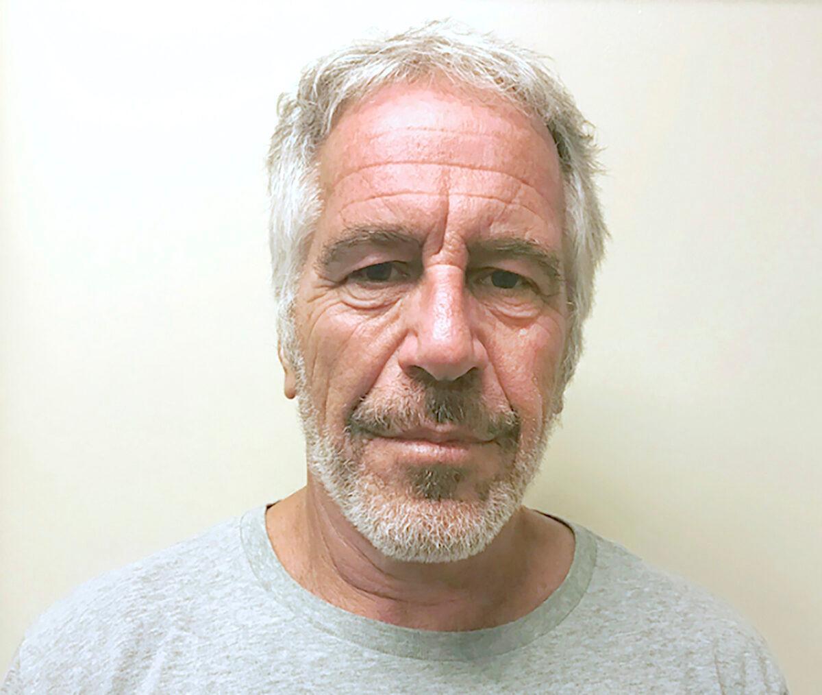 Jeffrey Epstein is seen on March 28, 2017. (New York State Sex Offender Registry via AP)