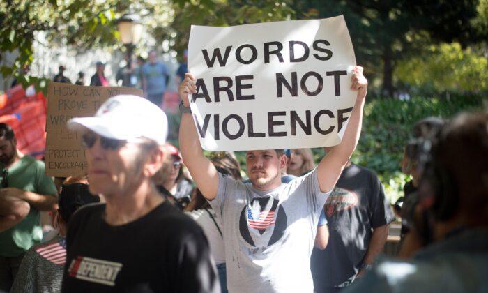 The Danger of Conflating Speech With Violence