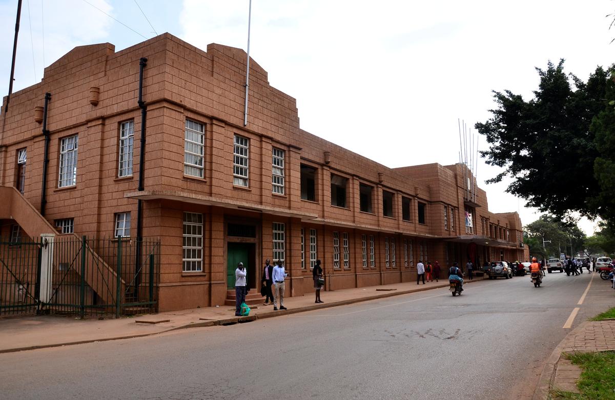 A general view shows the Uganda Railways Corporation (URC) headquarters in Kampala, Uganda on Nov. 5, 2019. (Reuters)