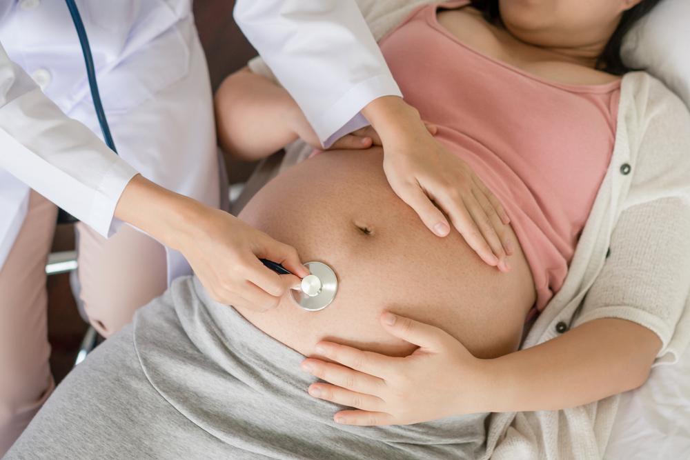 Illustration - Shutterstock | <a href="https://www.shutterstock.com/image-photo/happy-pregnant-woman-visit-gynecologist-doctor-1446415481">Blue Planet Studio</a>