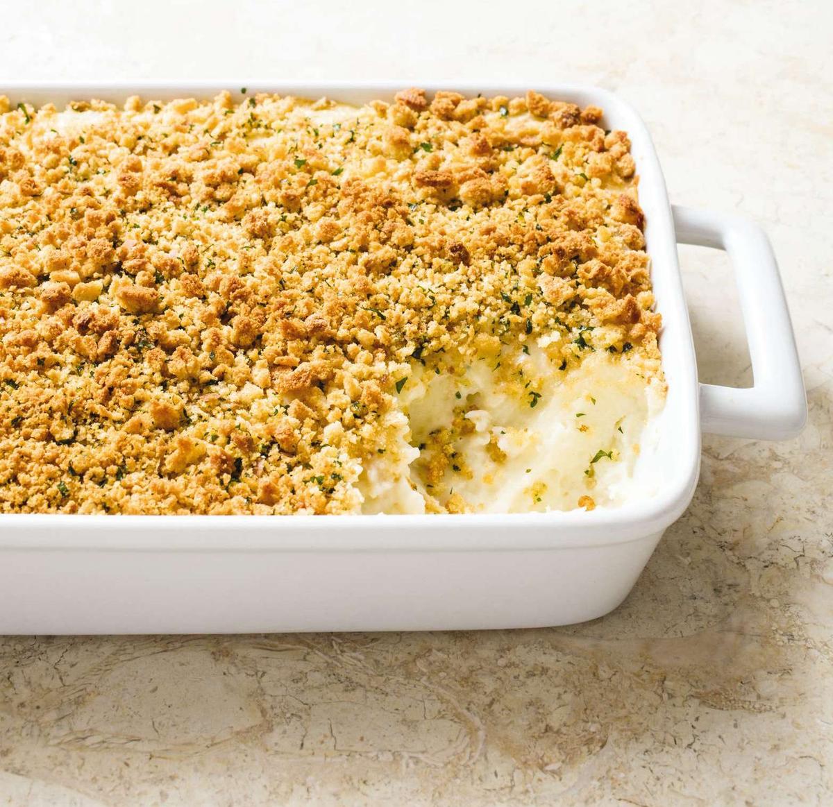 Make-Ahead Mashed Potato Casserole