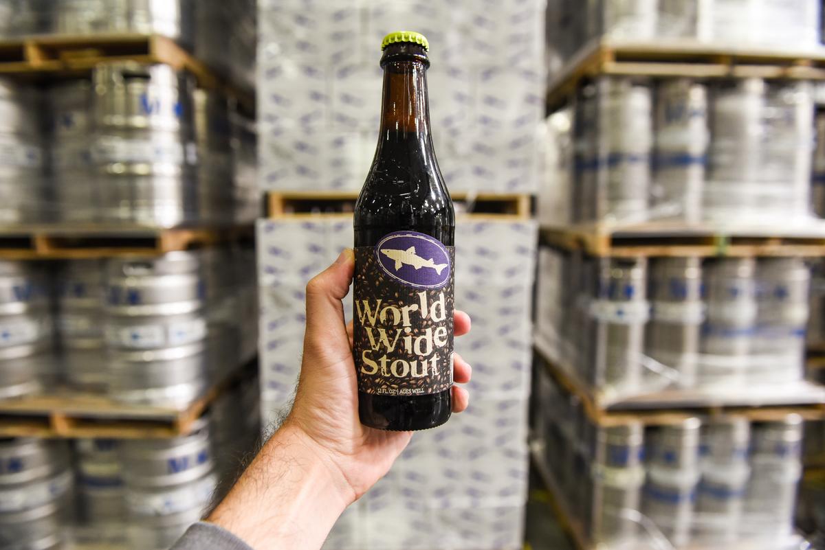 Dogfish Head Brewery's World Wide Stout. (Courtesy of Dogfish Head Craft Brewery)