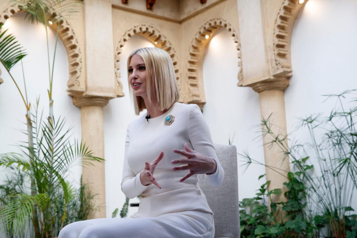 Ivanka Trump, the daughter and senior adviser to President Donald Trump, in Rabat, Morocco on Nov. 8, 2019. (Jacquelyn Martin/AP Photo)