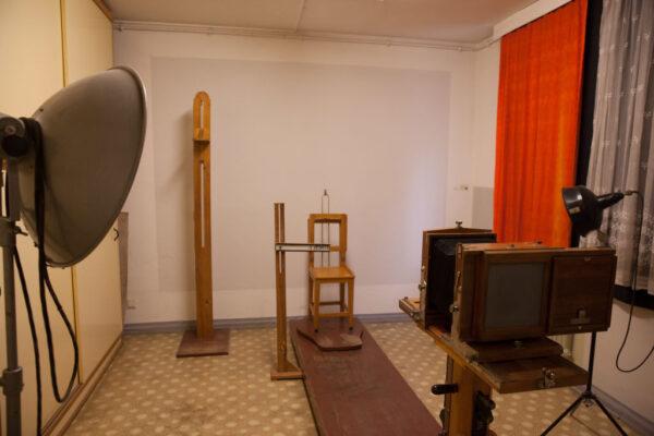 An interrogation room at the Hohenschoenhausen prison in Berlin, Germany, on Aug. 11, 2017. (Michele Tantussi/Getty Images)