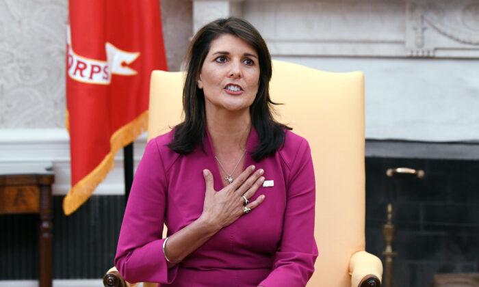 Nikki Haley on Impeachment Efforts: ‘You’re Going to Impeach a President for Asking for a Favor That Didn’t Happen?’