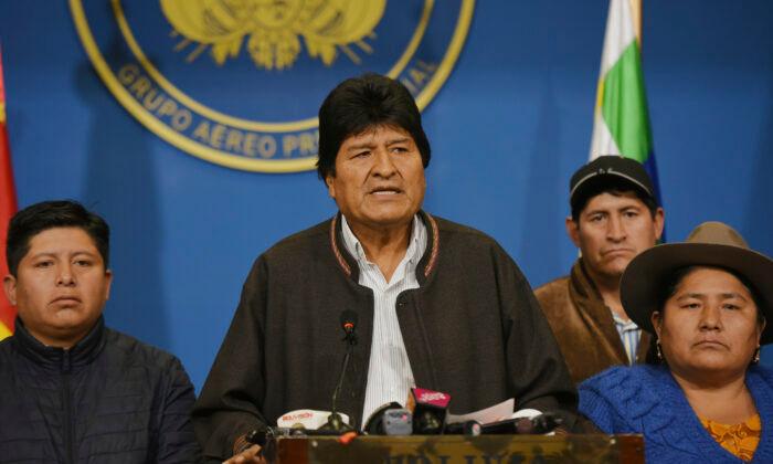 Bolivia’s President Resigns Amid Election-Fraud Allegations