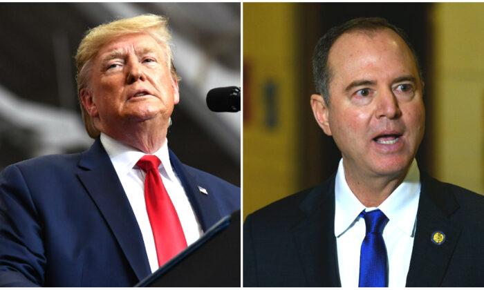 Trump Calls for Schiff to Testify in Impeachment Inquiry to Explain ‘Fabricated’ Statements