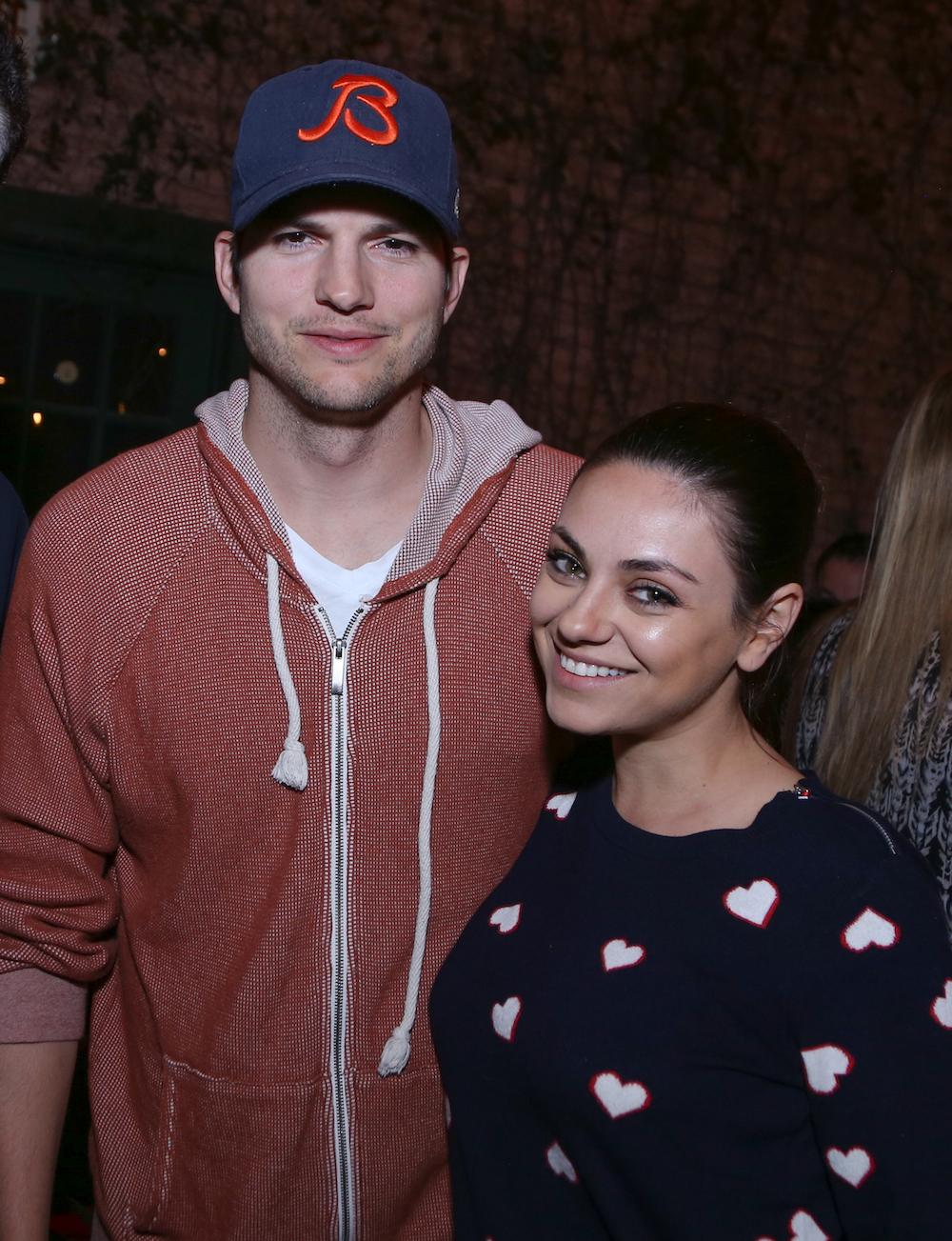 Kutcher and Kunis at the launch of Ashton Kutcher & Guy Oseary's Sound Ventures at SXSW in Austin, Texas, on March 14, 2015 (©Getty Images | <a href="https://www.gettyimages.com.au/detail/news-photo/founder-of-a-grade-investments-guy-oseary-actor-ashton-news-photo/466381066">Anna Webber</a>)