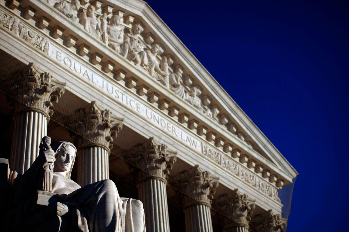 The U.S. Supreme Court is shown February 5, 2009 in Washington, DC. (Win McNamee/Getty Images)