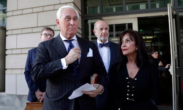 Roger Stone Says He‘ll Seek to Delay Start of Sentence In ’COVID-19 Infested Prison’