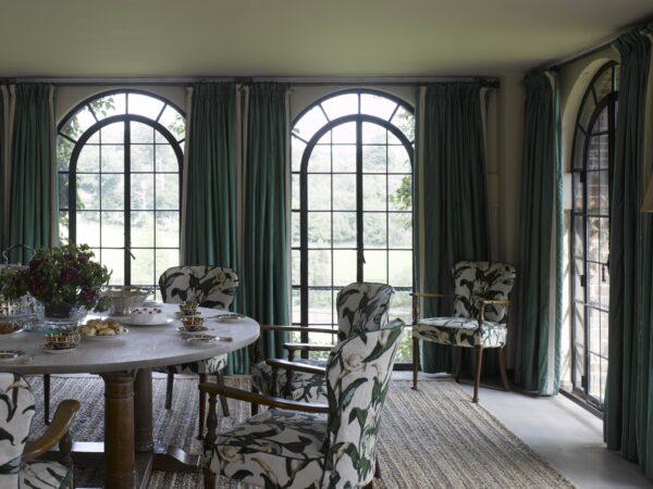 The dining room at Chartwell House, the family home of Sir Winston Churchill. (Nick Guttridge/National Trust Images)