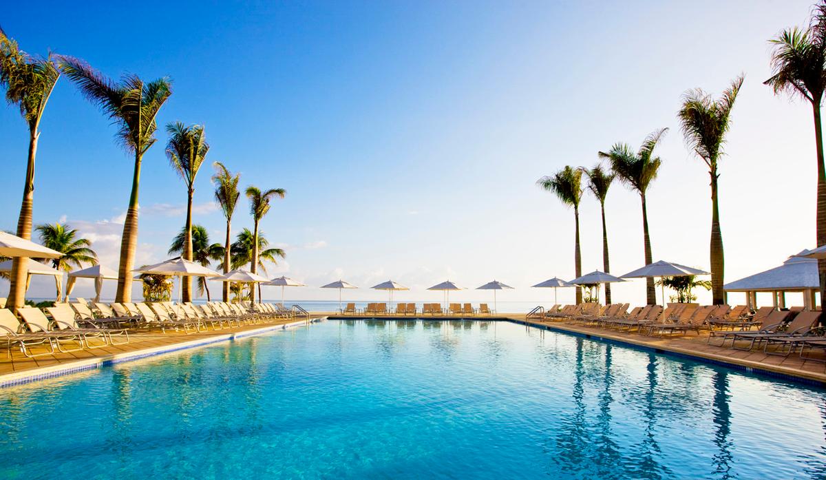 The pool at the Hilton Rose Hall Resort & Spa in Montego Bay, Jamaica. (Courtesy of Hilton Rose Hall Resort & Spa)