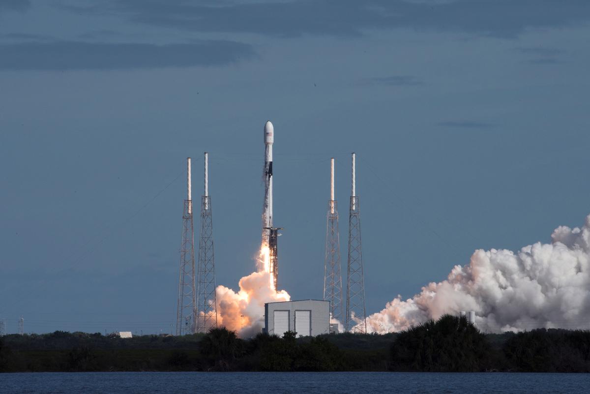 The 45th Space Wing supported the successful launch of SpaceX’s Starlink mission with the launch of a Falcon 9 rocket at Cape Canaveral Air Force Station, Florida, on Nov. 11, 2019. (U.S. Air Force photo by Airman 1st Class Zoe Thacker)
