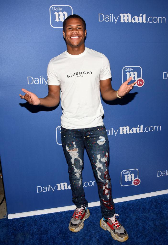 Haney attends the DailyMail.com & DailyMailTV Summer Party at Tom Tom in West Hollywood on July 11, 2018. (©Getty Images | <a href="https://www.gettyimages.com/detail/news-photo/devin-haney-attends-the-dailymail-com-dailymailtv-summer-news-photo/996814530">Araya Diaz</a>)